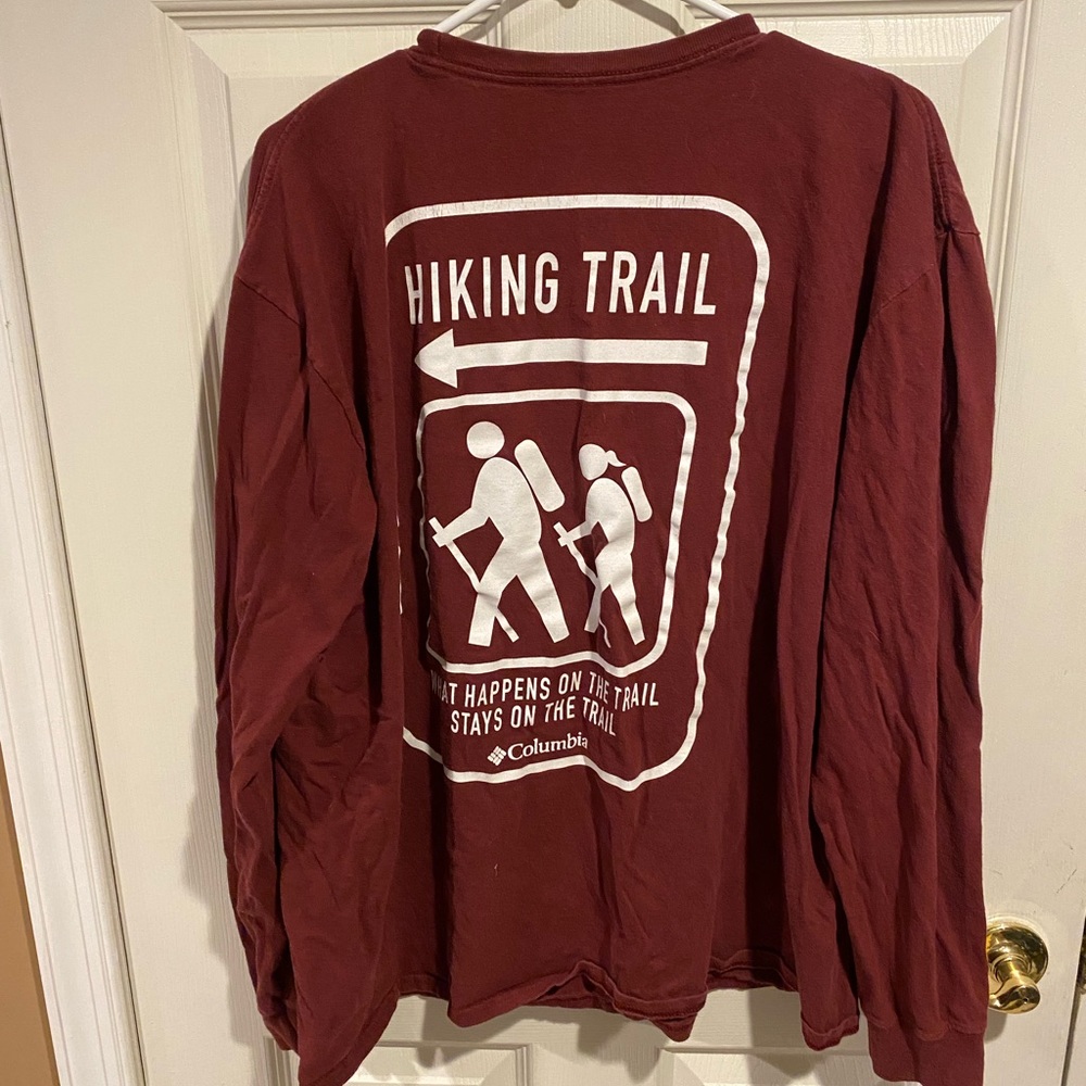 Columbia long sleeve shirt